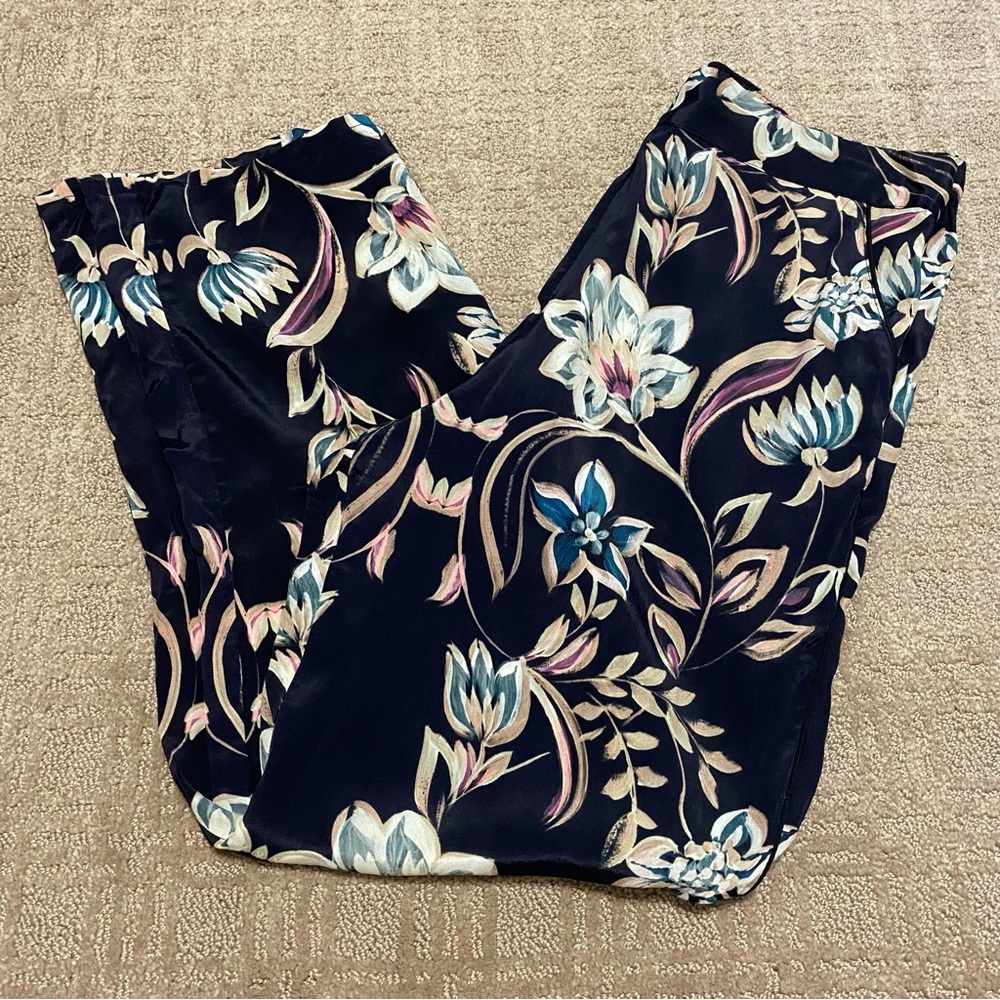 {Kachel | Anthropologie} Percy Floral Pants ~ Size 6 - Picture 6 of 16